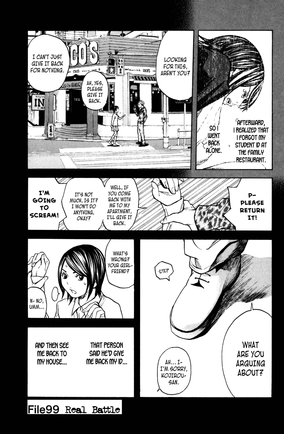 Shibatora Chapter 99.2 page 1 - Chapter 99 v2 : File 99 - Real Battle