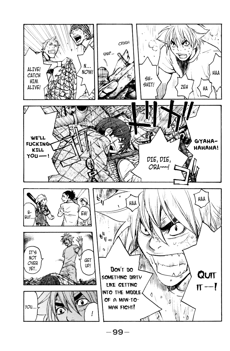 Shibatora Chapter 99.2 page 10 - Chapter 99 v2 : File 99 - Real Battle