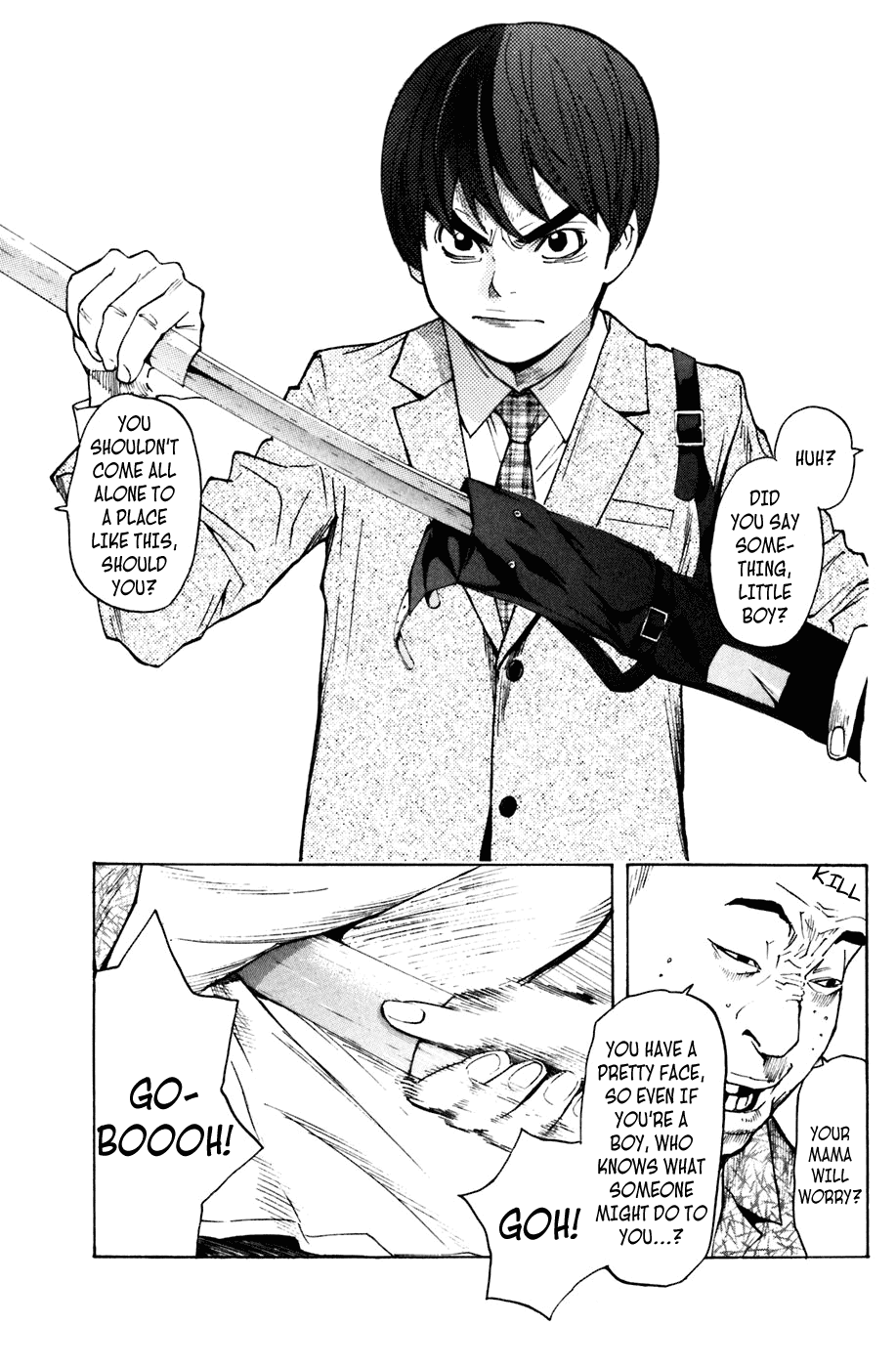 Shibatora Chapter 99.2 page 3 - Chapter 99 v2 : File 99 - Real Battle