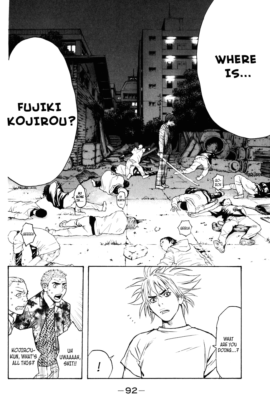 Shibatora Chapter 99.2 page 4 - Chapter 99 v2 : File 99 - Real Battle