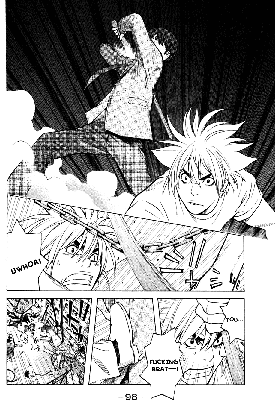 Shibatora Chapter 99.2 page 9 - Chapter 99 v2 : File 99 - Real Battle