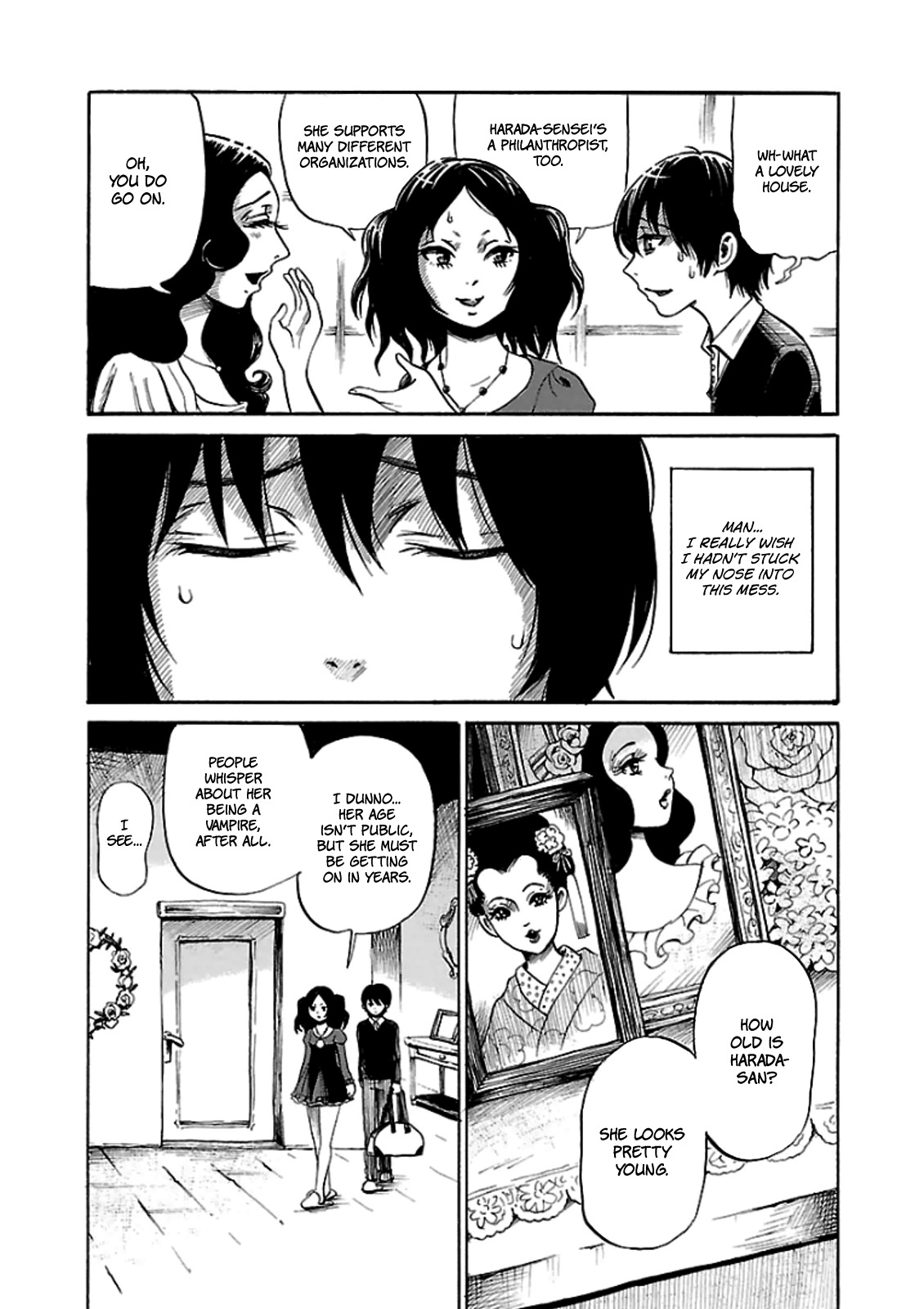 Shibito no Koe o Kiku ga Yoi Chapter 10 page 5 - Chapter 10: The Actress's Secret