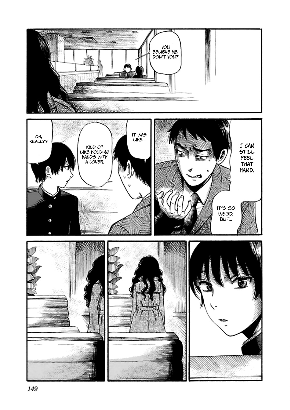 Shibito no Koe o Kiku ga Yoi Chapter 12 page 15 - Chapter 12: The White Hand