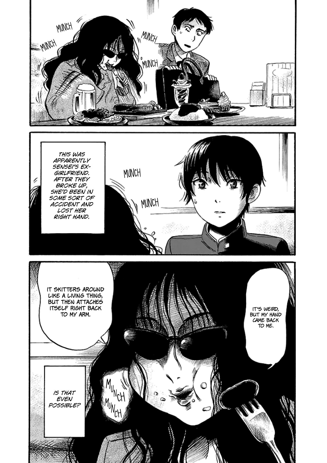 Shibito no Koe o Kiku ga Yoi Chapter 12 page 18 - Chapter 12: The White Hand