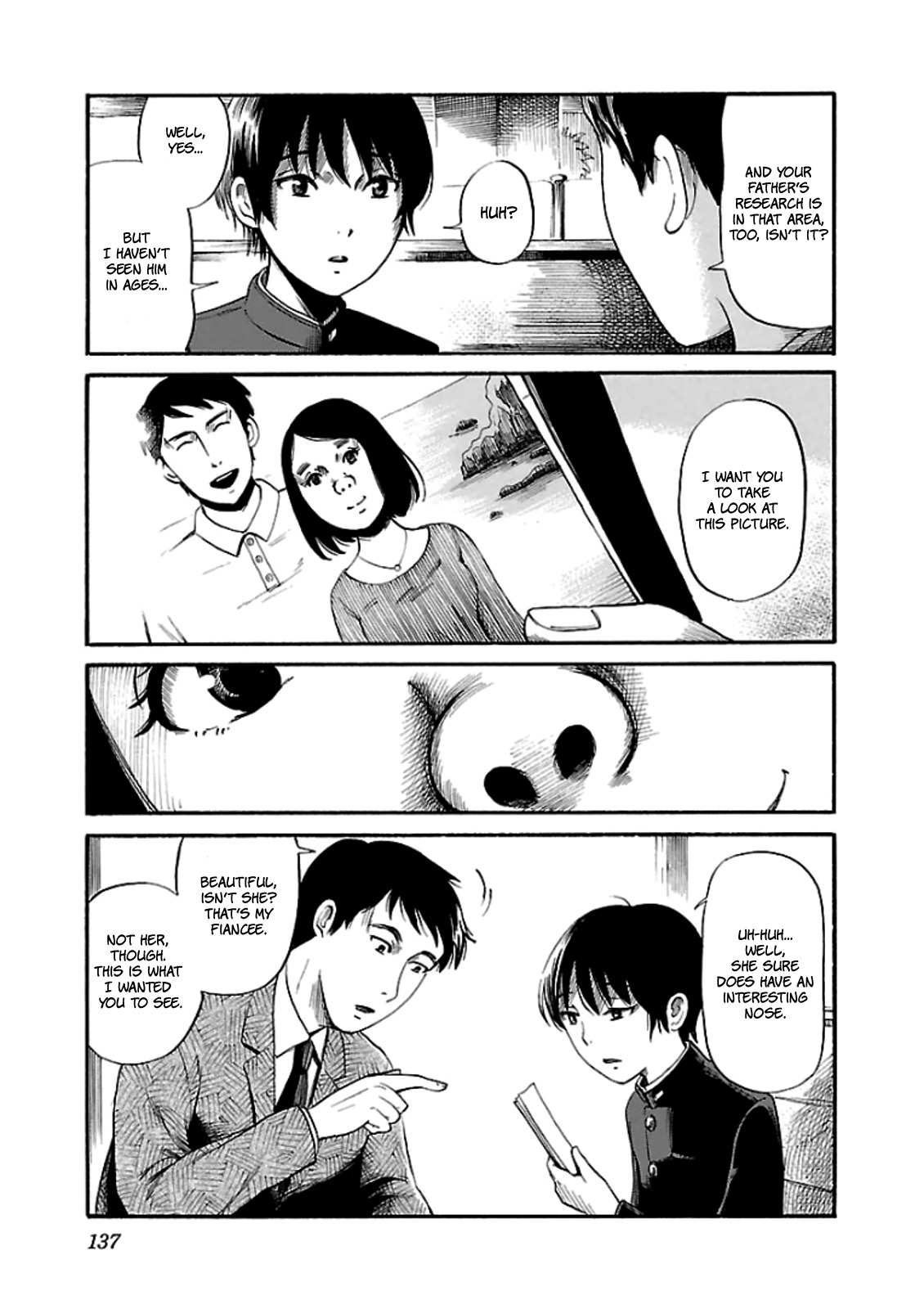Shibito no Koe o Kiku ga Yoi Chapter 12 page 3 - Chapter 12: The White Hand