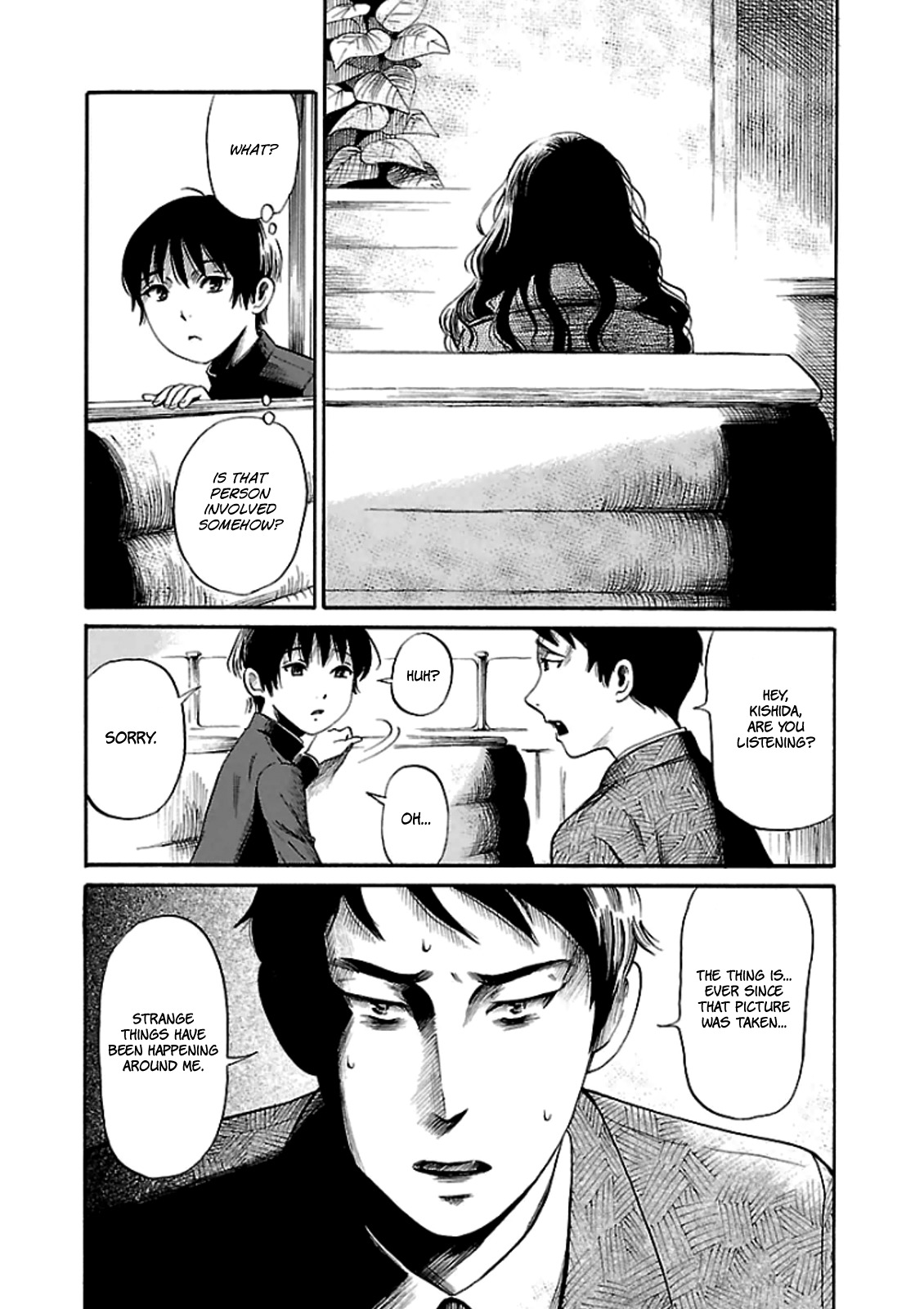 Shibito no Koe o Kiku ga Yoi Chapter 12 page 6 - Chapter 12: The White Hand