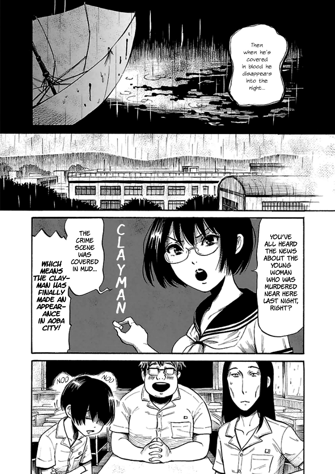 Shibito no Koe o Kiku ga Yoi Chapter 17 page 6 - Chapter 17: The Clayman Cometh!!