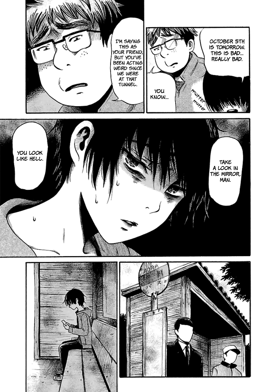 Shibito no Koe o Kiku ga Yoi Chapter 19 page 15 - Chapter 19: The Haunted Tunnel