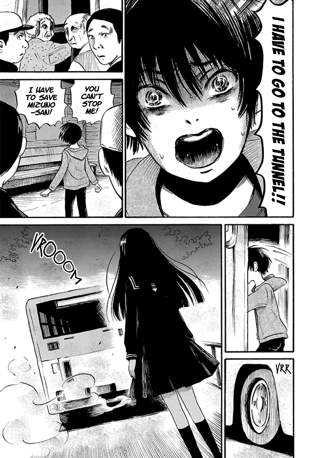 Shibito no Koe o Kiku ga Yoi Chapter 19 page 17 - Chapter 19: The Haunted Tunnel