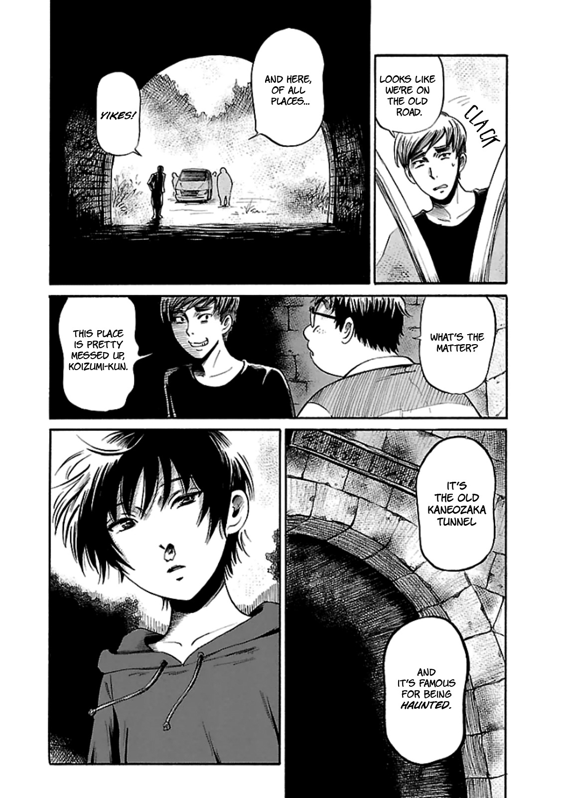 Shibito no Koe o Kiku ga Yoi Chapter 19 page 4 - Chapter 19: The Haunted Tunnel