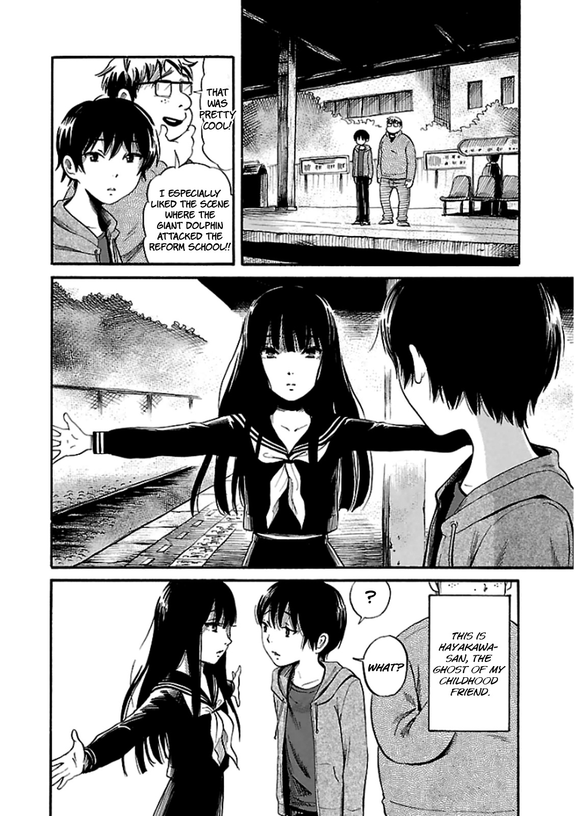 Shibito no Koe o Kiku ga Yoi Chapter 19 page 8 - Chapter 19: The Haunted Tunnel