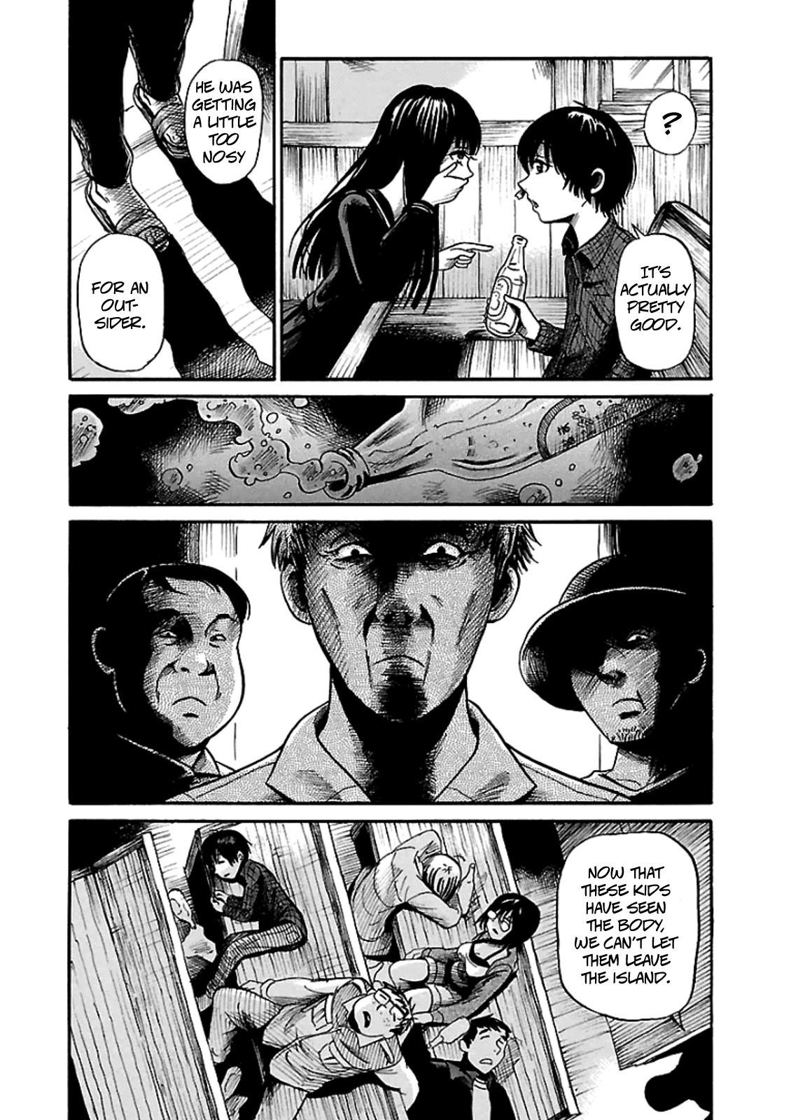 Shibito no Koe o Kiku ga Yoi Chapter 2 page 10 - Chapter 2: The Legend of Bateren Island