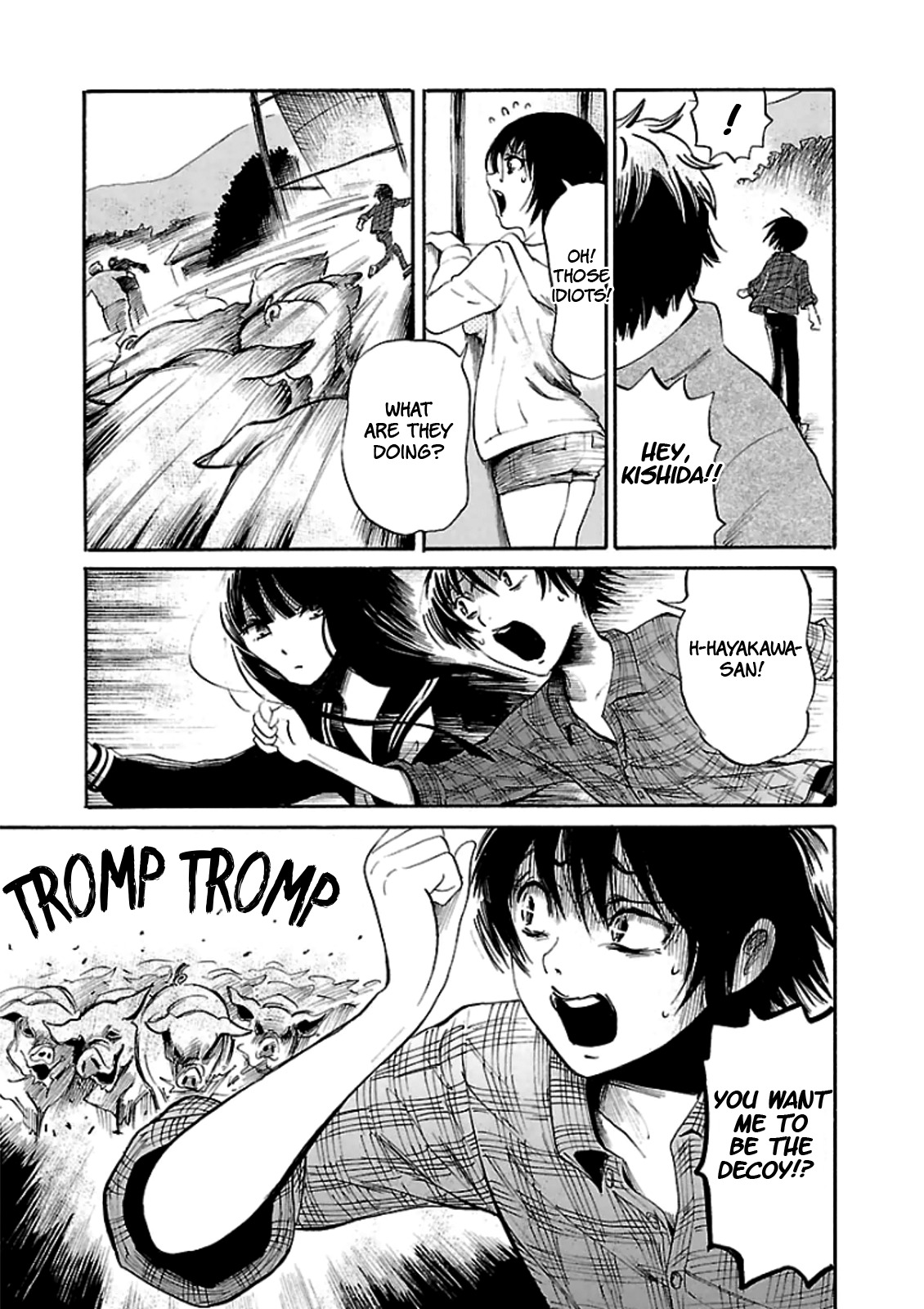 Shibito no Koe o Kiku ga Yoi Chapter 20 page 19 - Chapter 20: Day of the Pig