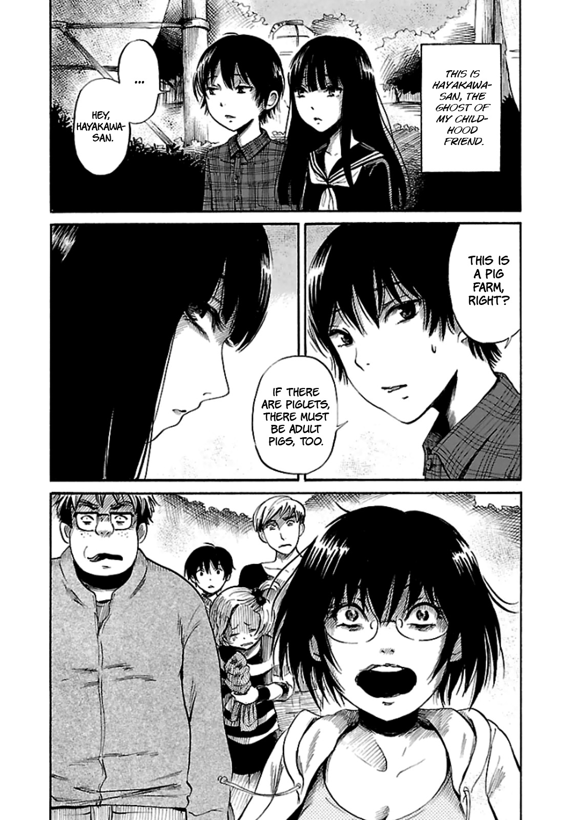 Shibito no Koe o Kiku ga Yoi Chapter 20 page 6 - Chapter 20: Day of the Pig