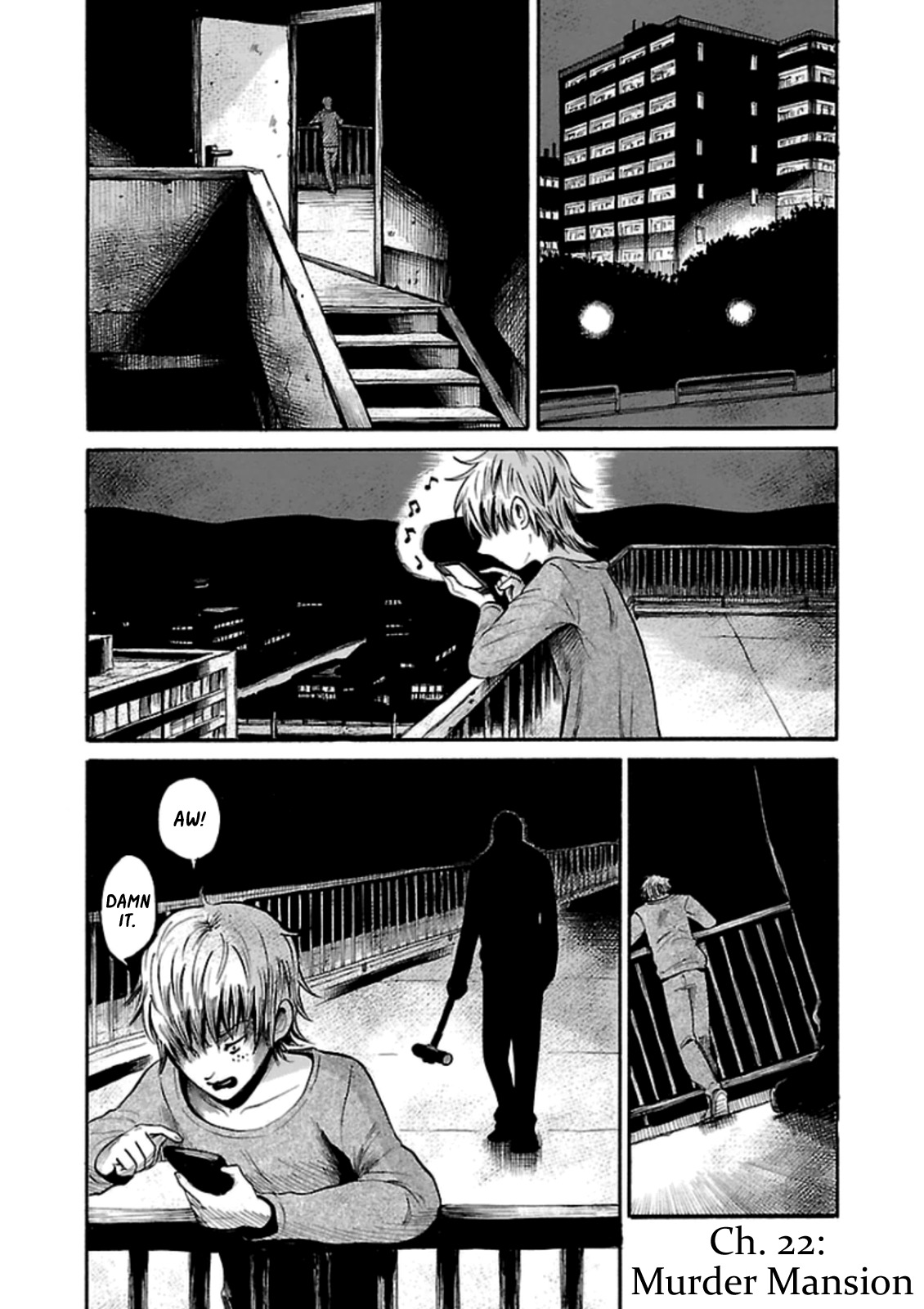 Shibito no Koe o Kiku ga Yoi Chapter 22 page 1 - Chapter 22: Murder Mansion