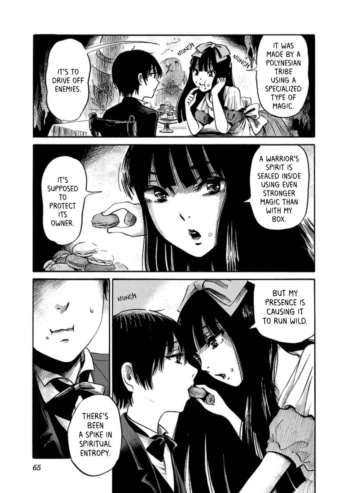 Shibito no Koe o Kiku ga Yoi Chapter 23 page 17 - Chapter 23: The Hepalo Warrior Statue