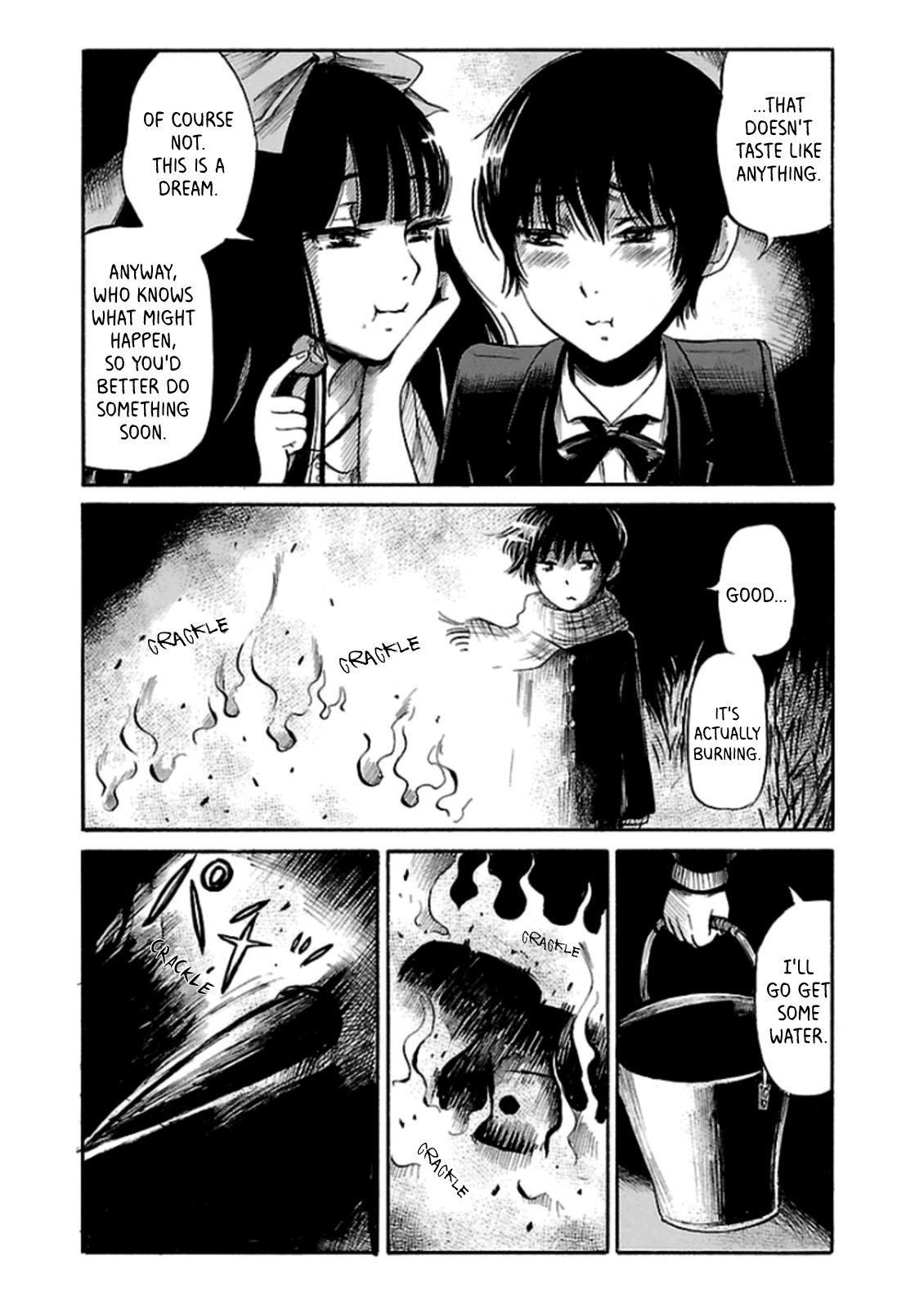 Shibito no Koe o Kiku ga Yoi Chapter 23 page 18 - Chapter 23: The Hepalo Warrior Statue