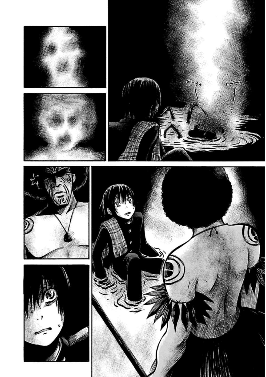 Shibito no Koe o Kiku ga Yoi Chapter 23 page 22 - Chapter 23: The Hepalo Warrior Statue