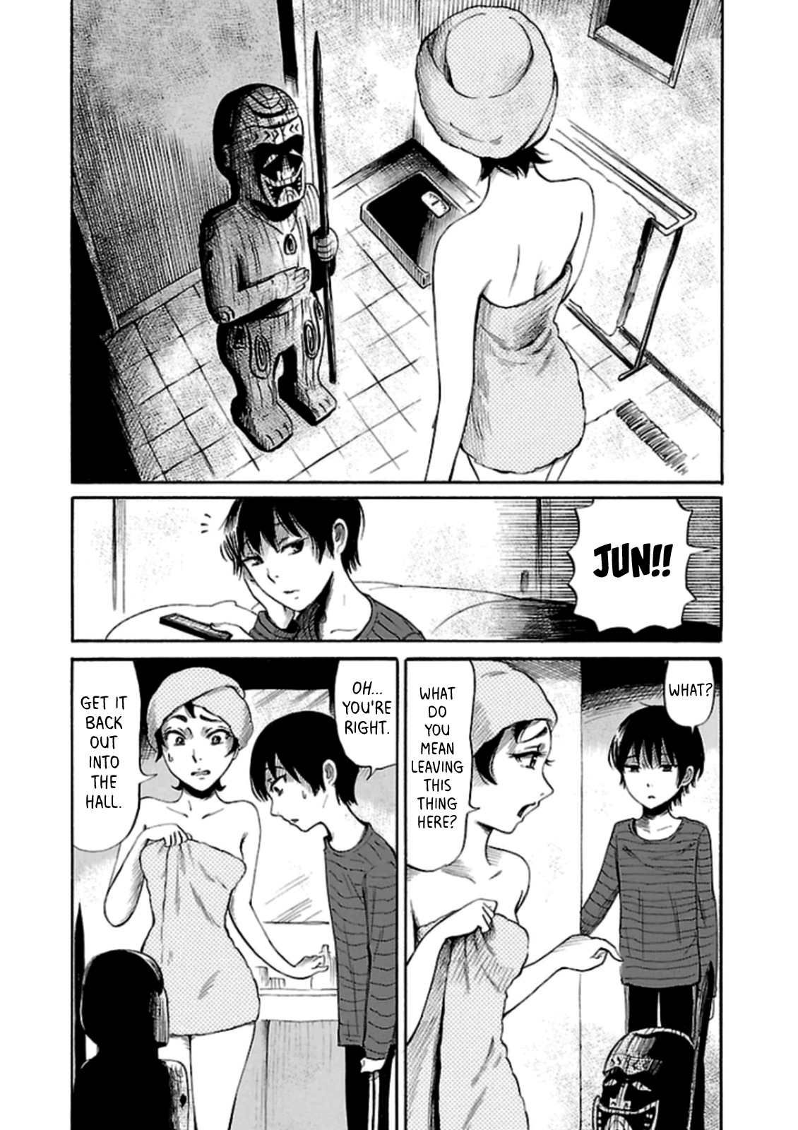 Shibito no Koe o Kiku ga Yoi Chapter 23 page 6 - Chapter 23: The Hepalo Warrior Statue