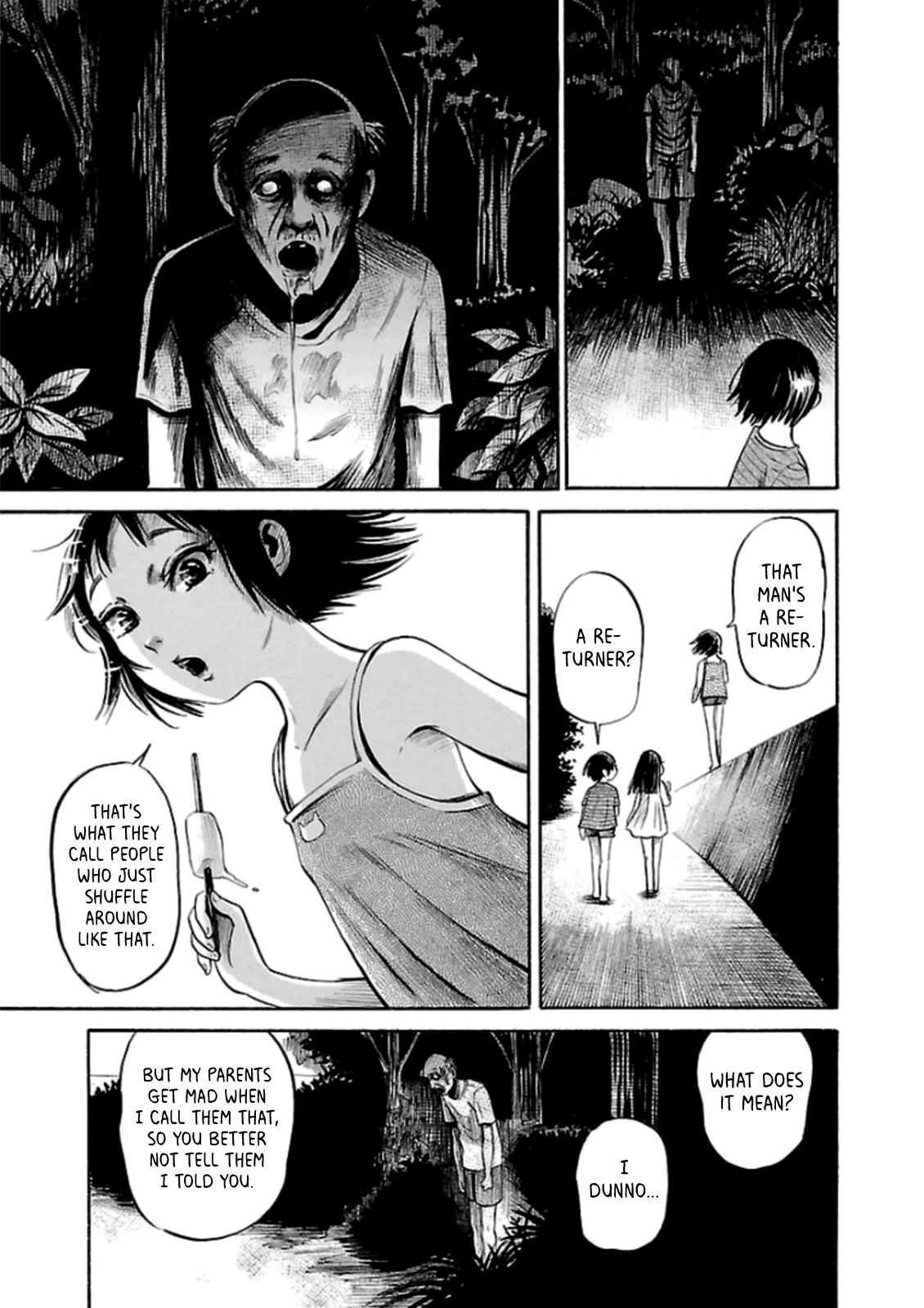 Shibito no Koe o Kiku ga Yoi Chapter 24 page 5 - Chapter 24: Island of the Returners