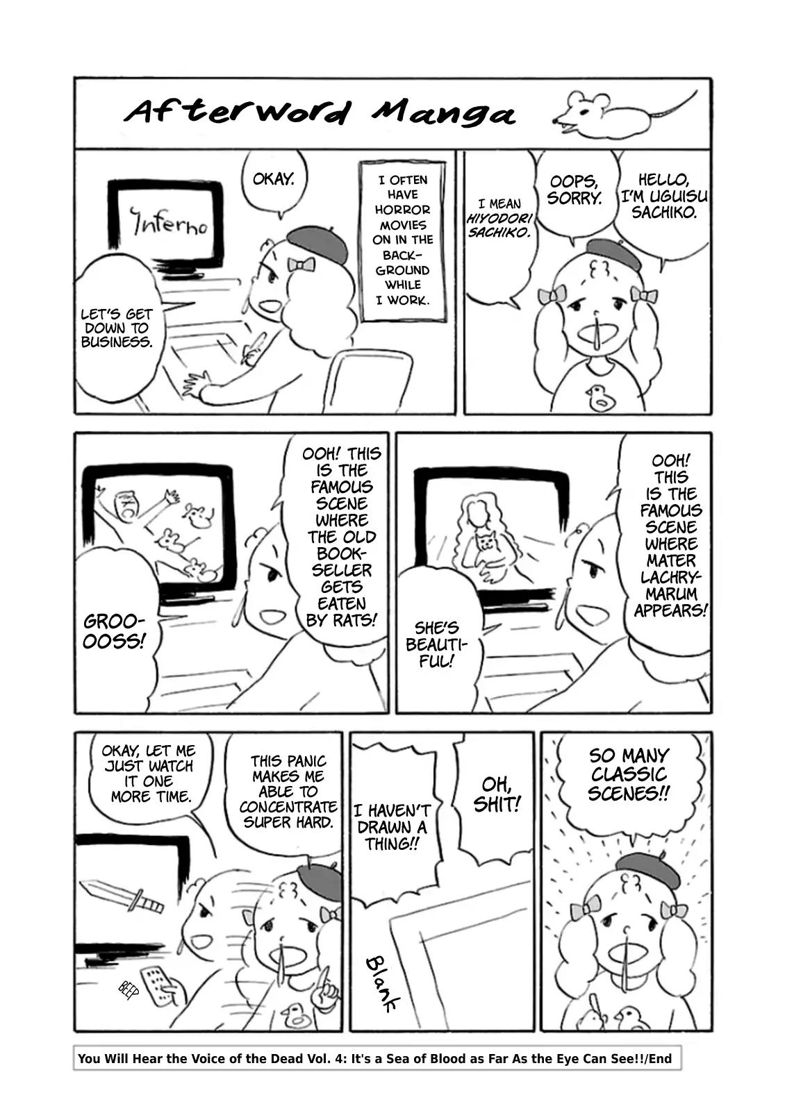 Shibito no Koe o Kiku ga Yoi Chapter 27 page 21 - Chapter 27