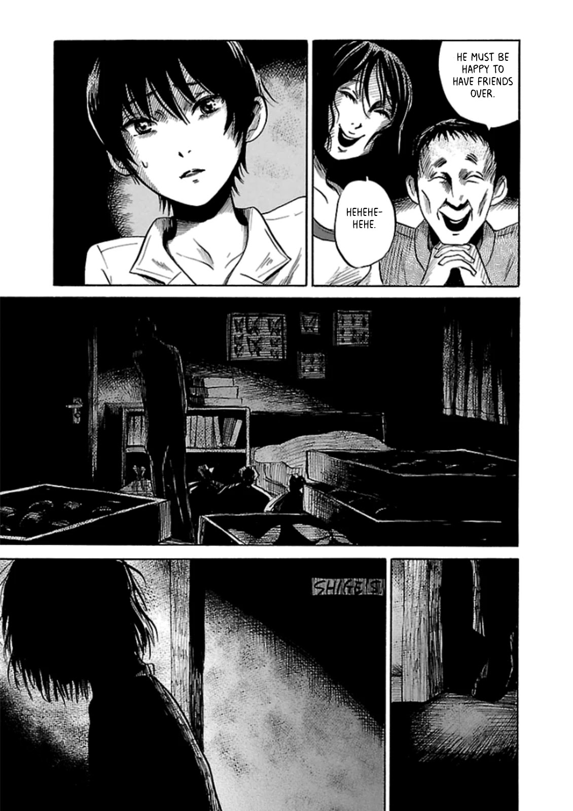 Shibito no Koe o Kiku ga Yoi Chapter 28 page 12 - Chapter 28: The Wriggling House