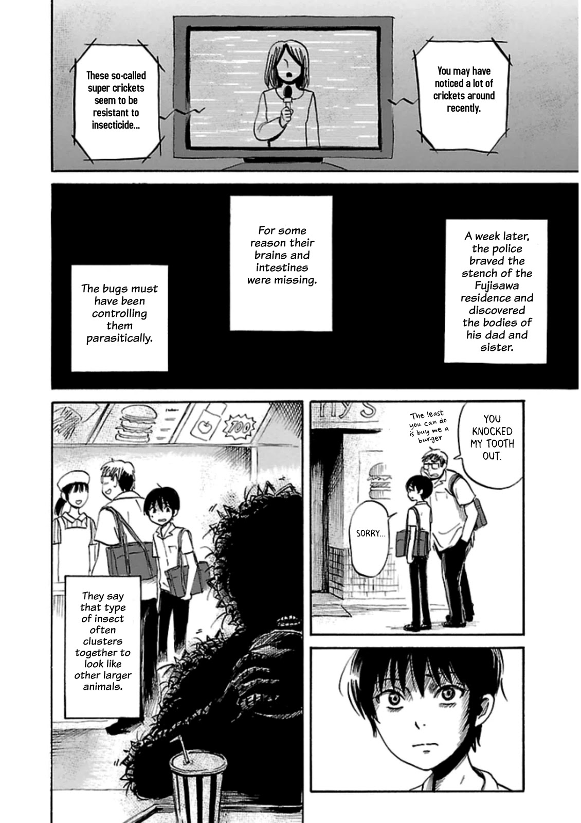 Shibito no Koe o Kiku ga Yoi Chapter 28 page 19 - Chapter 28: The Wriggling House