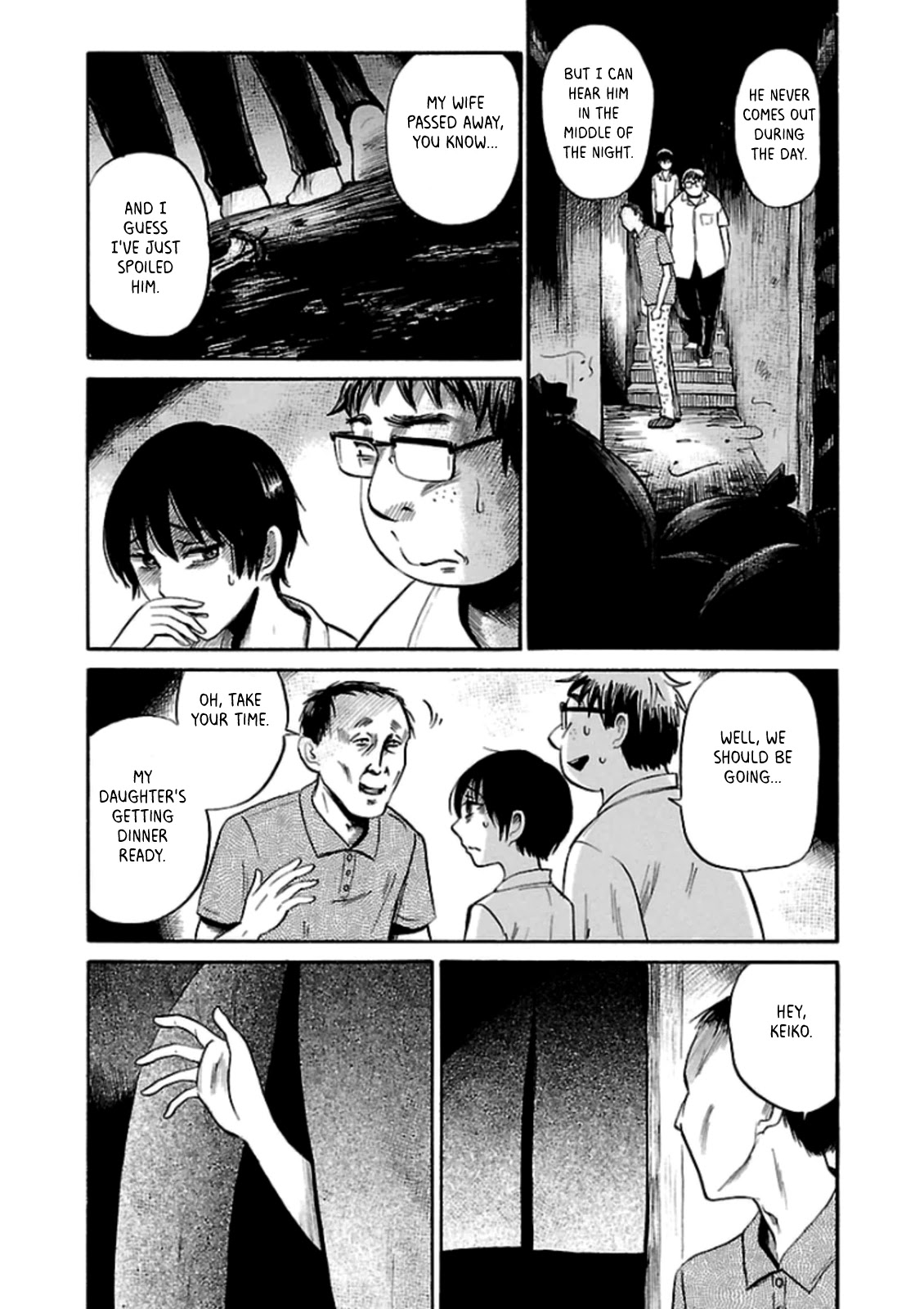 Shibito no Koe o Kiku ga Yoi Chapter 28 page 6 - Chapter 28: The Wriggling House