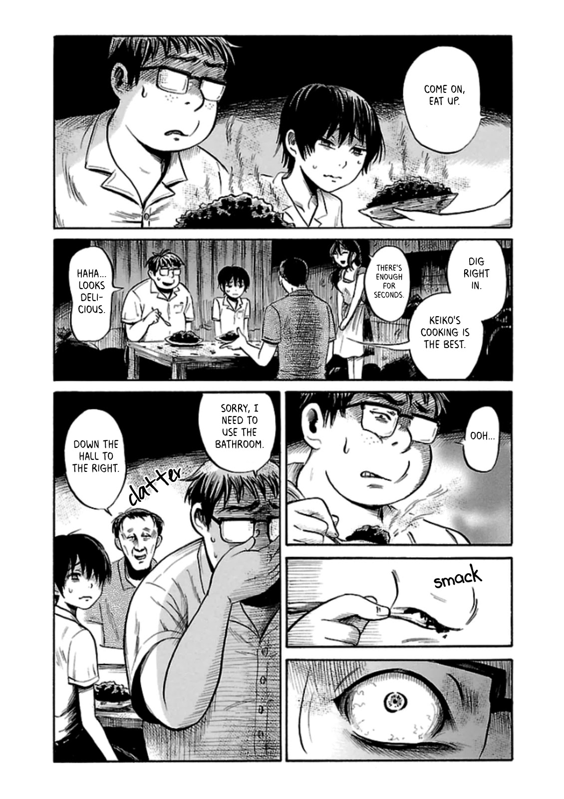 Shibito no Koe o Kiku ga Yoi Chapter 28 page 8 - Chapter 28: The Wriggling House