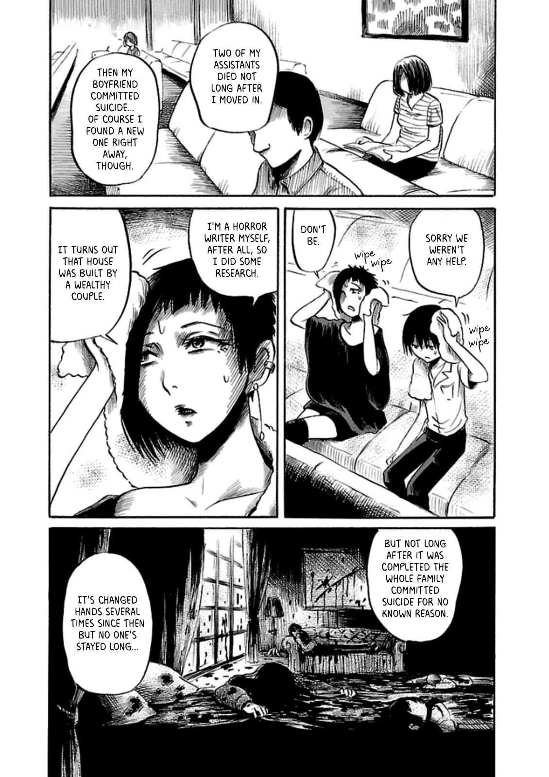 Shibito no Koe o Kiku ga Yoi Chapter 29 page 12 - Chapter 29: In The House Of Evil Spirits