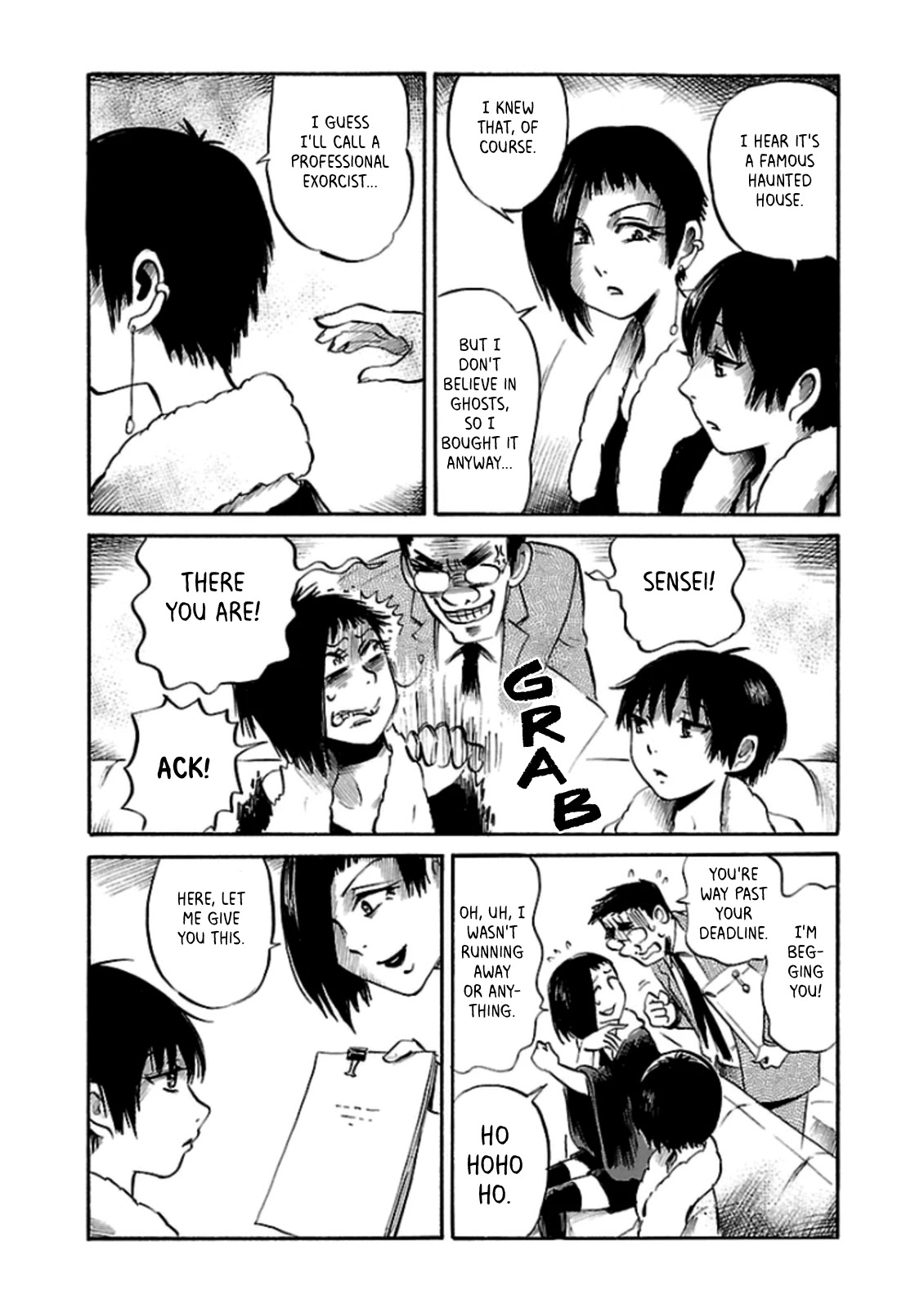 Shibito no Koe o Kiku ga Yoi Chapter 29 page 13 - Chapter 29: In The House Of Evil Spirits