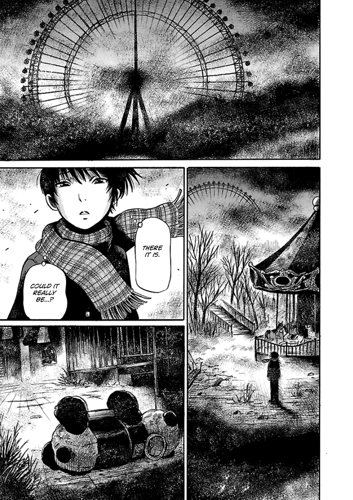 Shibito no Koe o Kiku ga Yoi Chapter 3 page 17 - Chapter 3: The Ferris Wheel of Death
