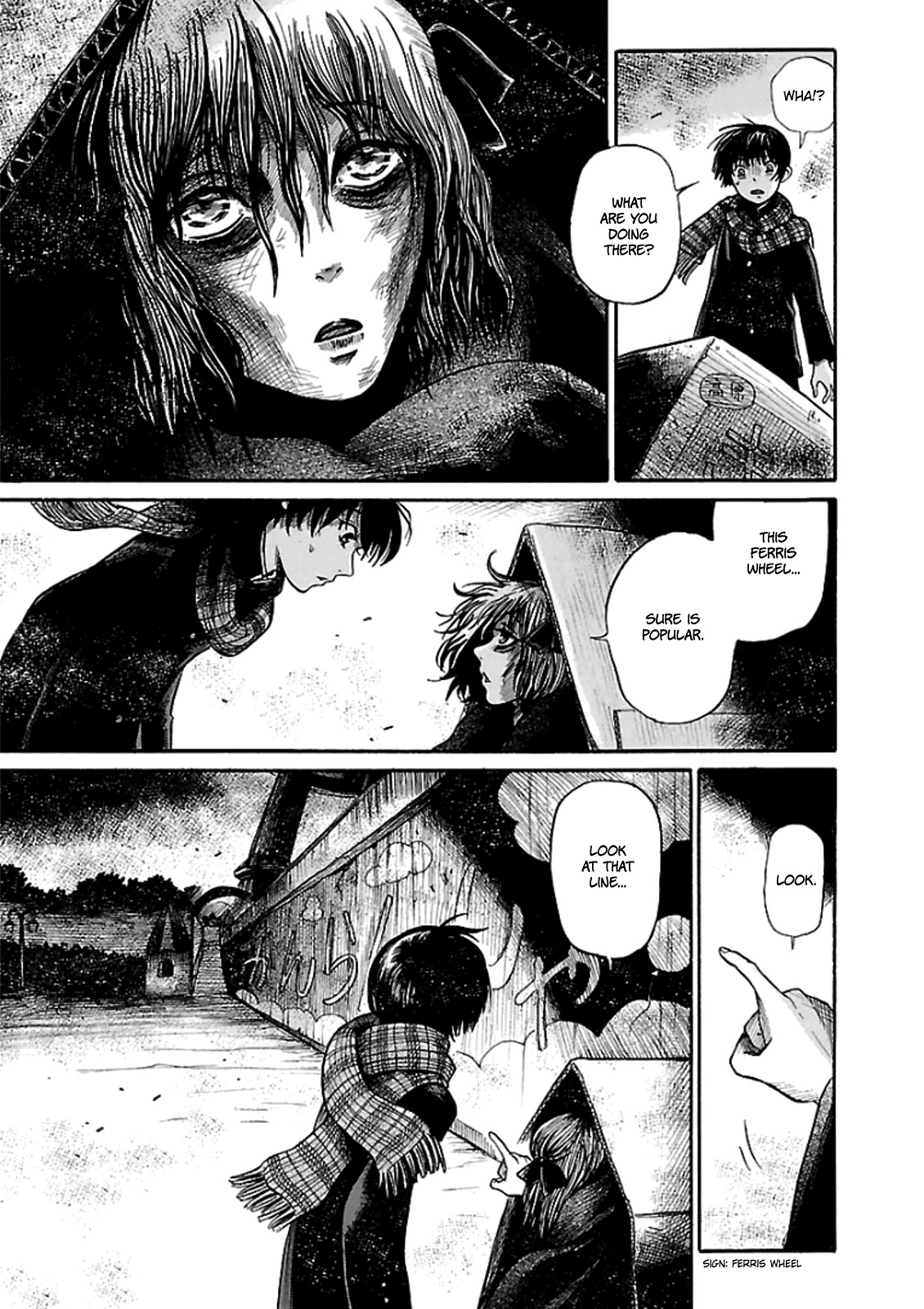 Shibito no Koe o Kiku ga Yoi Chapter 3 page 19 - Chapter 3: The Ferris Wheel of Death