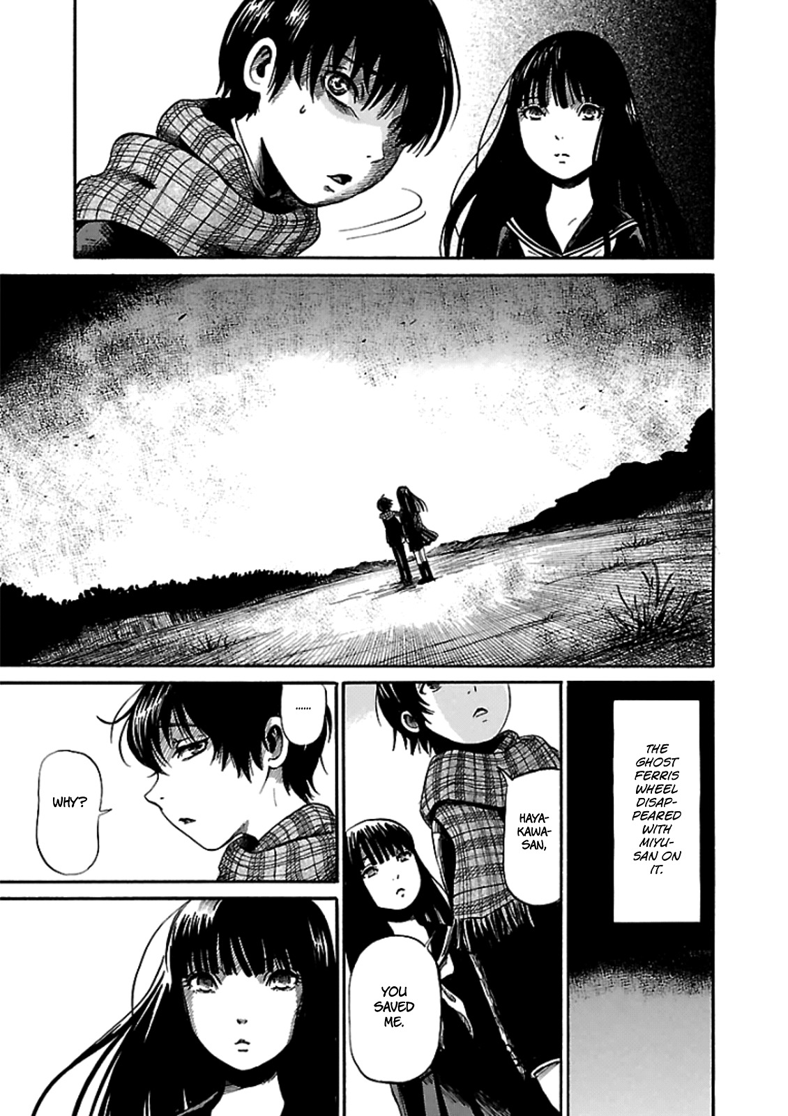 Shibito no Koe o Kiku ga Yoi Chapter 3 page 27 - Chapter 3: The Ferris Wheel of Death