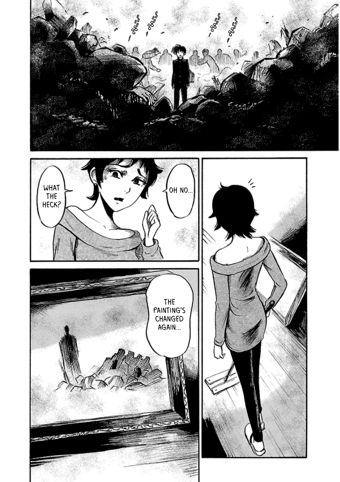 Shibito no Koe o Kiku ga Yoi Chapter 30 page 10 - Chapter 30: The Ominous Painting Part 1