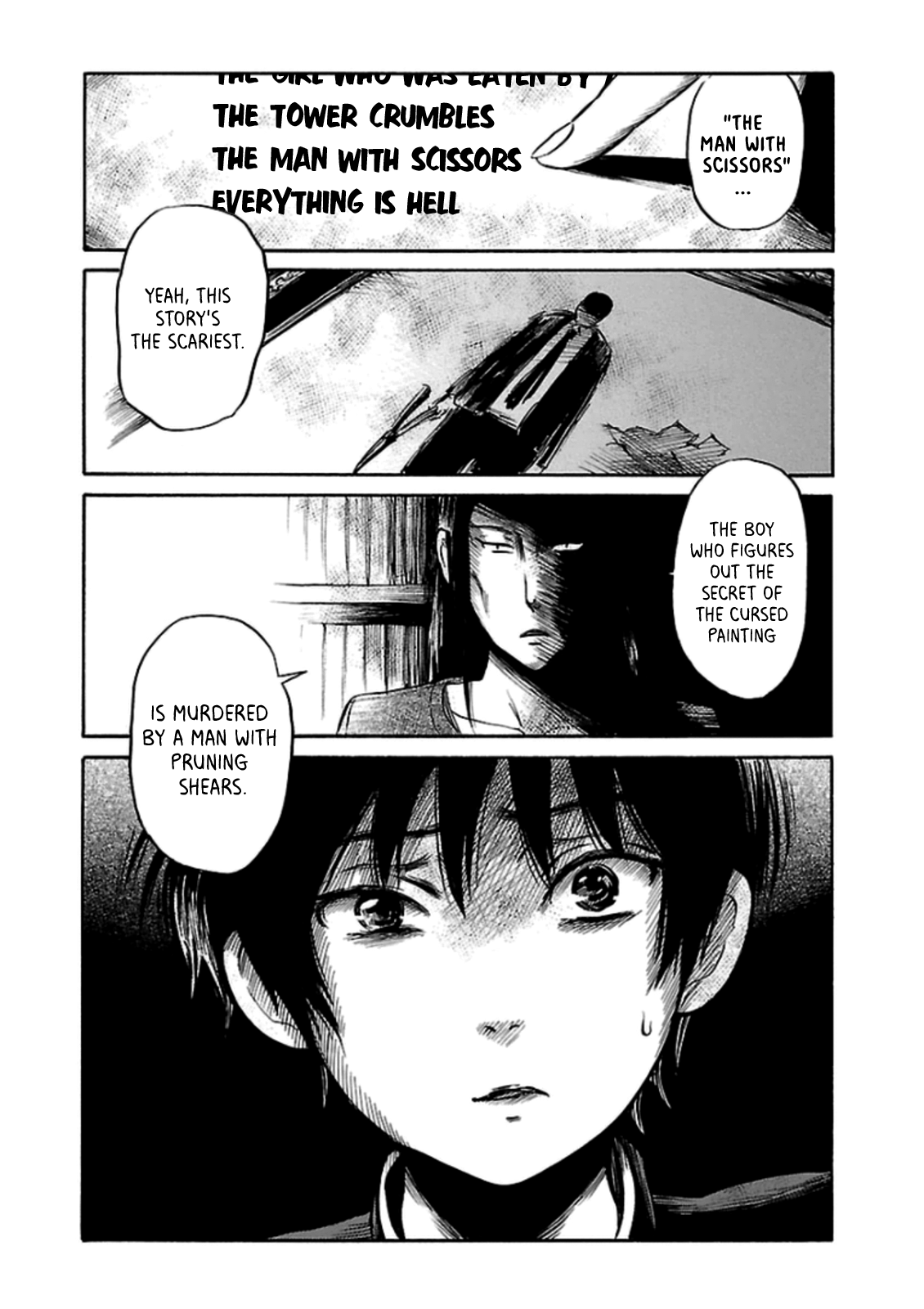 Shibito no Koe o Kiku ga Yoi Chapter 30 page 14 - Chapter 30: The Ominous Painting Part 1