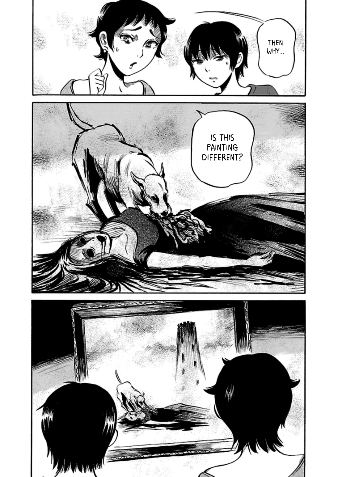 Shibito no Koe o Kiku ga Yoi Chapter 30 page 5 - Chapter 30: The Ominous Painting Part 1