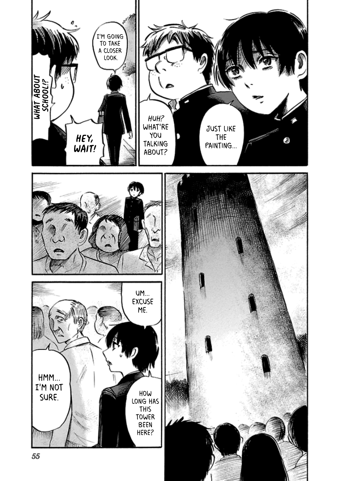 Shibito no Koe o Kiku ga Yoi Chapter 30 page 7 - Chapter 30: The Ominous Painting Part 1