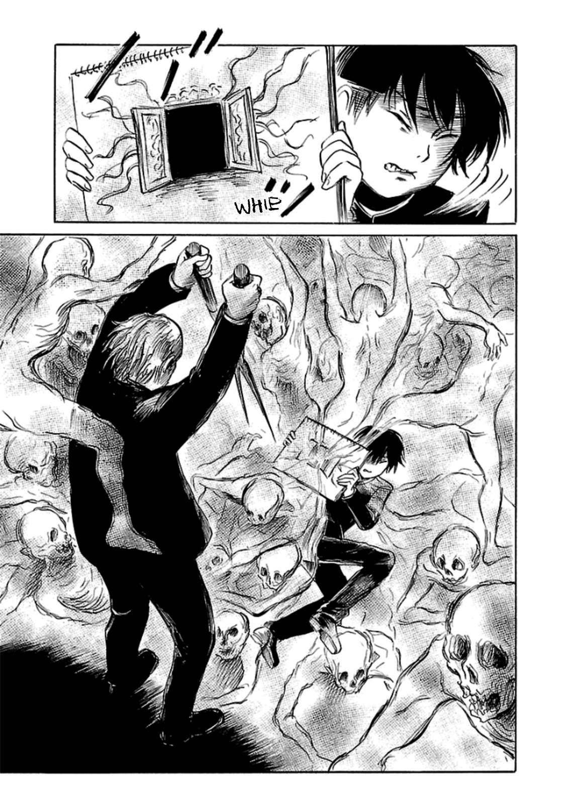 Shibito no Koe o Kiku ga Yoi Chapter 31 page 27 - Chapter 31: The Ominous Painting Part 2