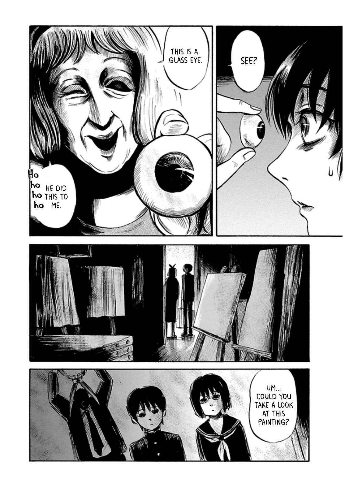 Shibito no Koe o Kiku ga Yoi Chapter 31 page 6 - Chapter 31: The Ominous Painting Part 2