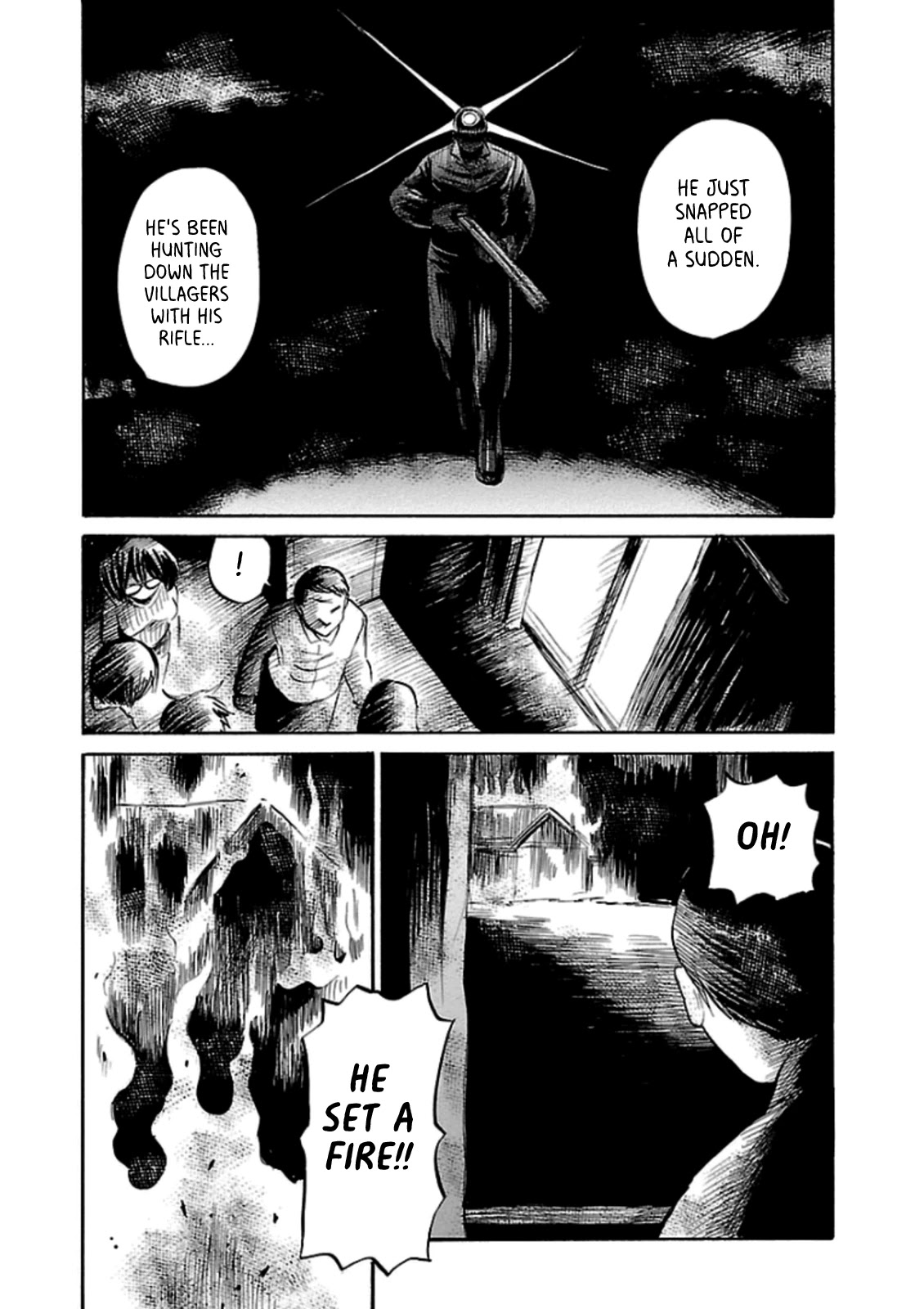 Shibito no Koe o Kiku ga Yoi Chapter 32 page 10 - Chapter 32: Massacre Village