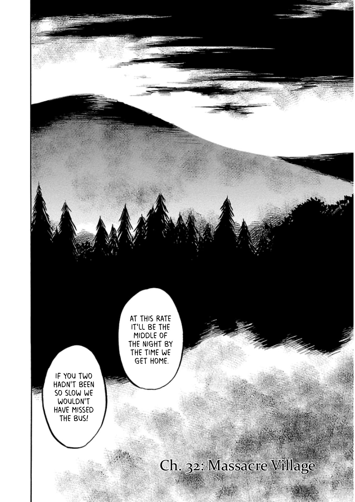 Shibito no Koe o Kiku ga Yoi Chapter 32 page 2 - Chapter 32: Massacre Village