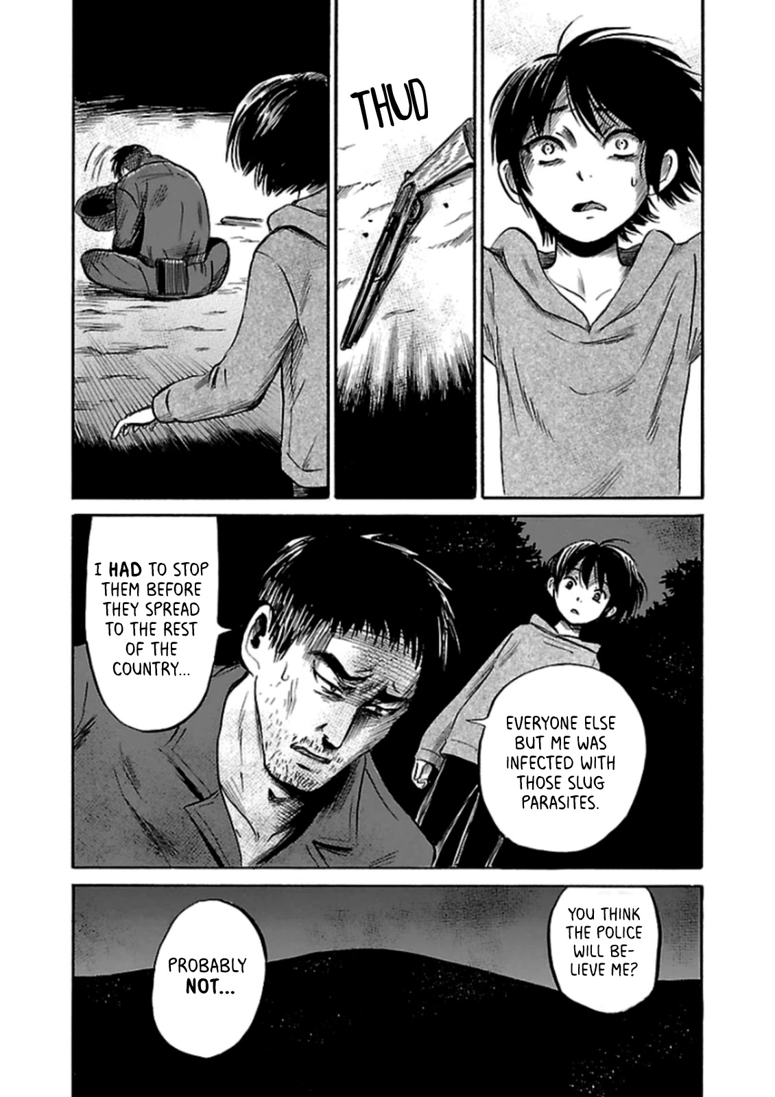 Shibito no Koe o Kiku ga Yoi Chapter 32 page 27 - Chapter 32: Massacre Village