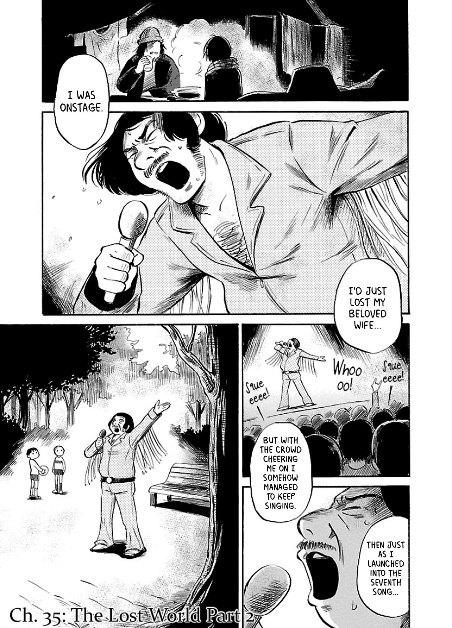 Shibito no Koe o Kiku ga Yoi Chapter 35 page 1 - Chapter 35: The Lost World Part 2