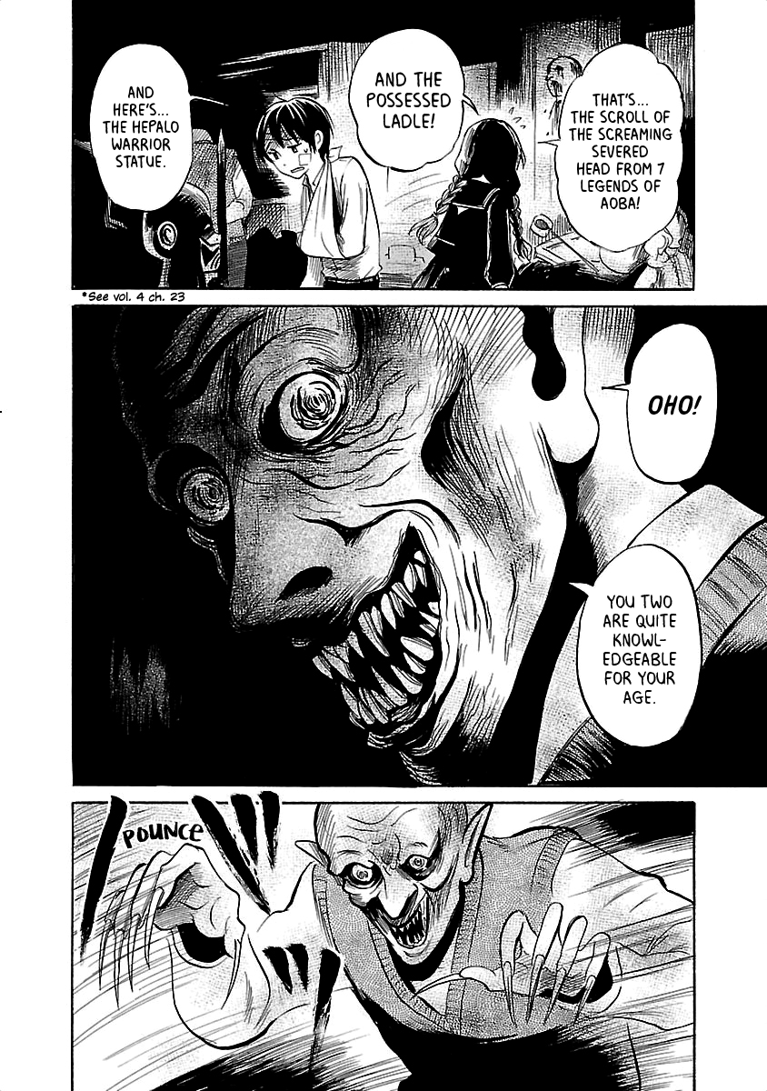 Shibito no Koe o Kiku ga Yoi Chapter 37 page 24 - Chapter 37: Aoba Legends: The Bloody Go Board