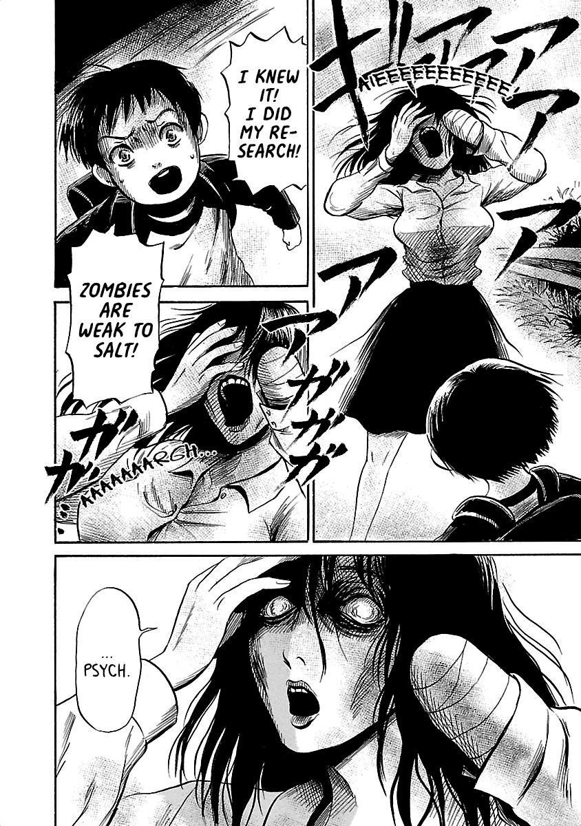 Shibito no Koe o Kiku ga Yoi Chapter 38 page 14 - Chapter 38: Our Zombie Teacher