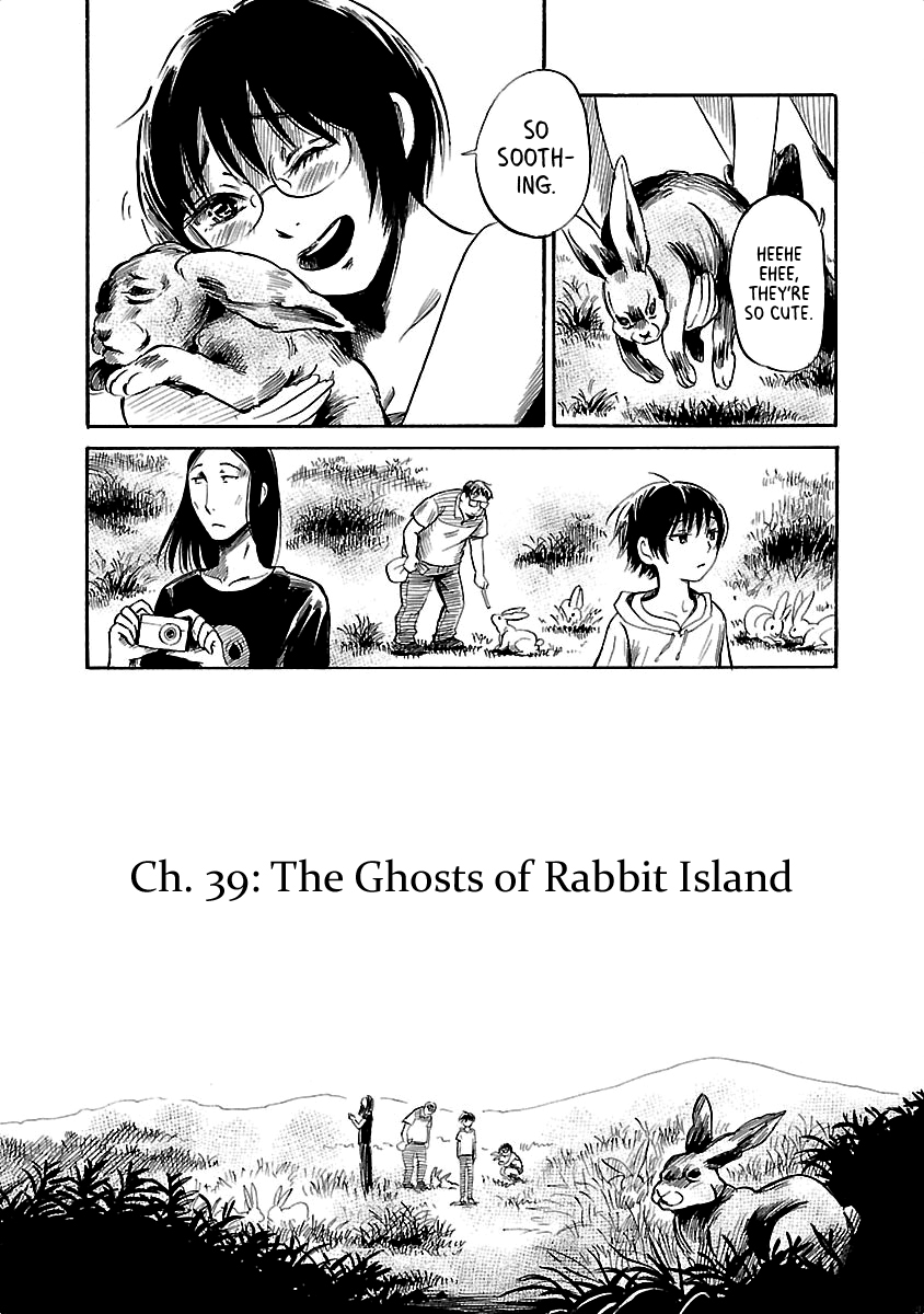 Shibito no Koe o Kiku ga Yoi Chapter 39 page 1 - Chapter 39: The Ghosts of Rabbit Island