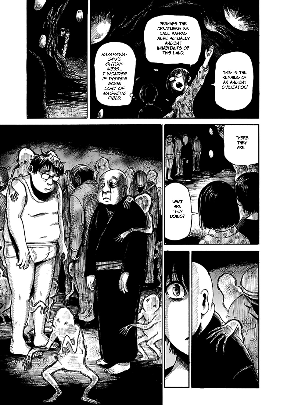 Shibito no Koe o Kiku ga Yoi Chapter 4 page 23 - Chapter 4: The Mysterious Kappa of Tenkoji Temple