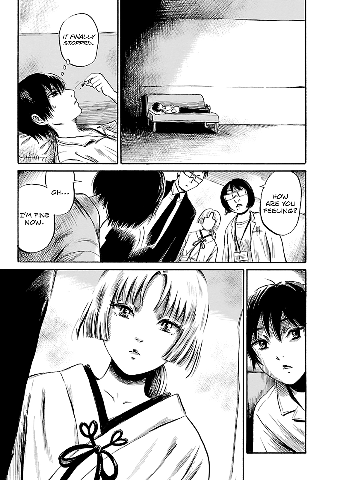 Shibito no Koe o Kiku ga Yoi Chapter 40 page 10 - Chapter 40: The God Project