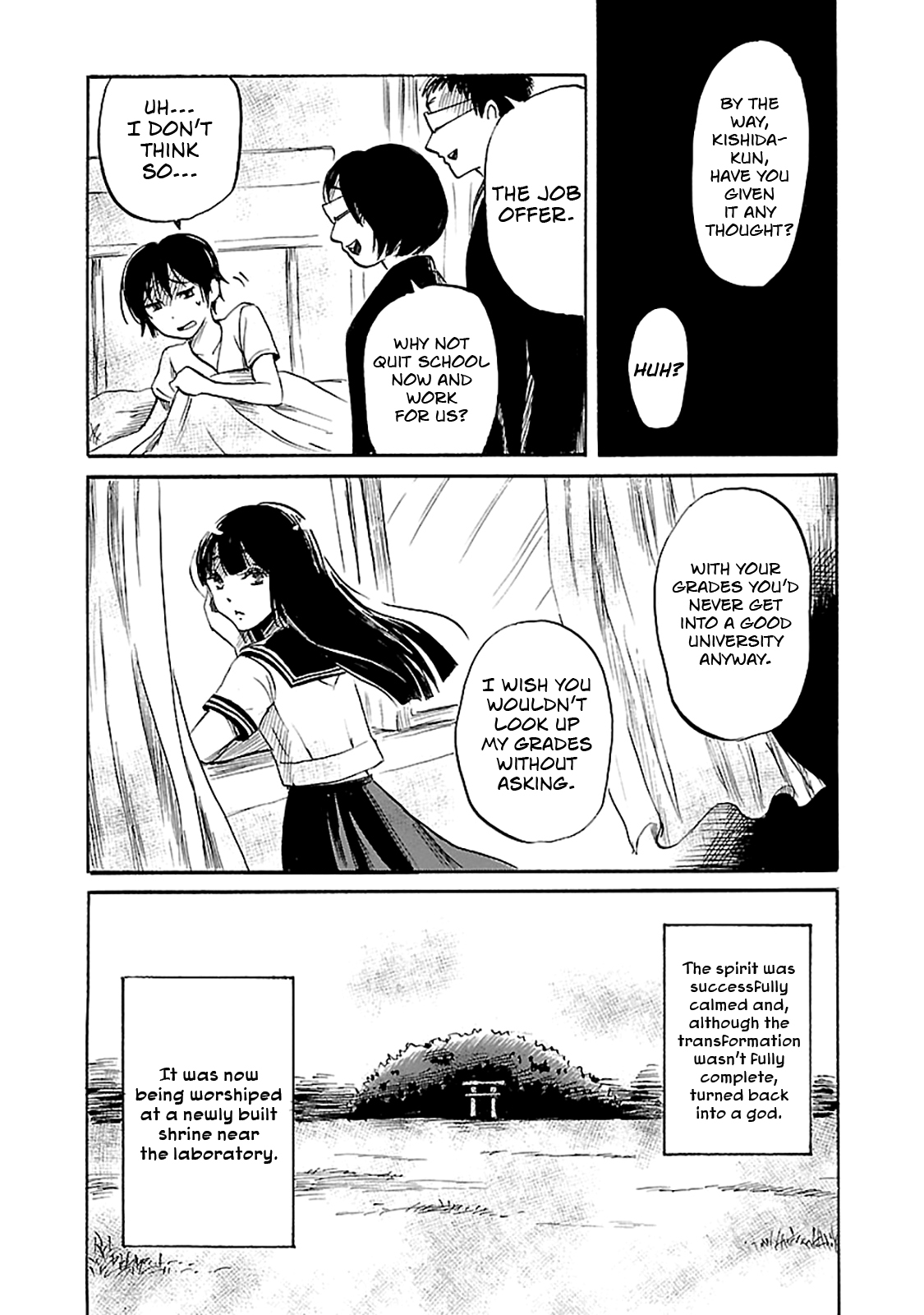 Shibito no Koe o Kiku ga Yoi Chapter 40 page 30 - Chapter 40: The God Project
